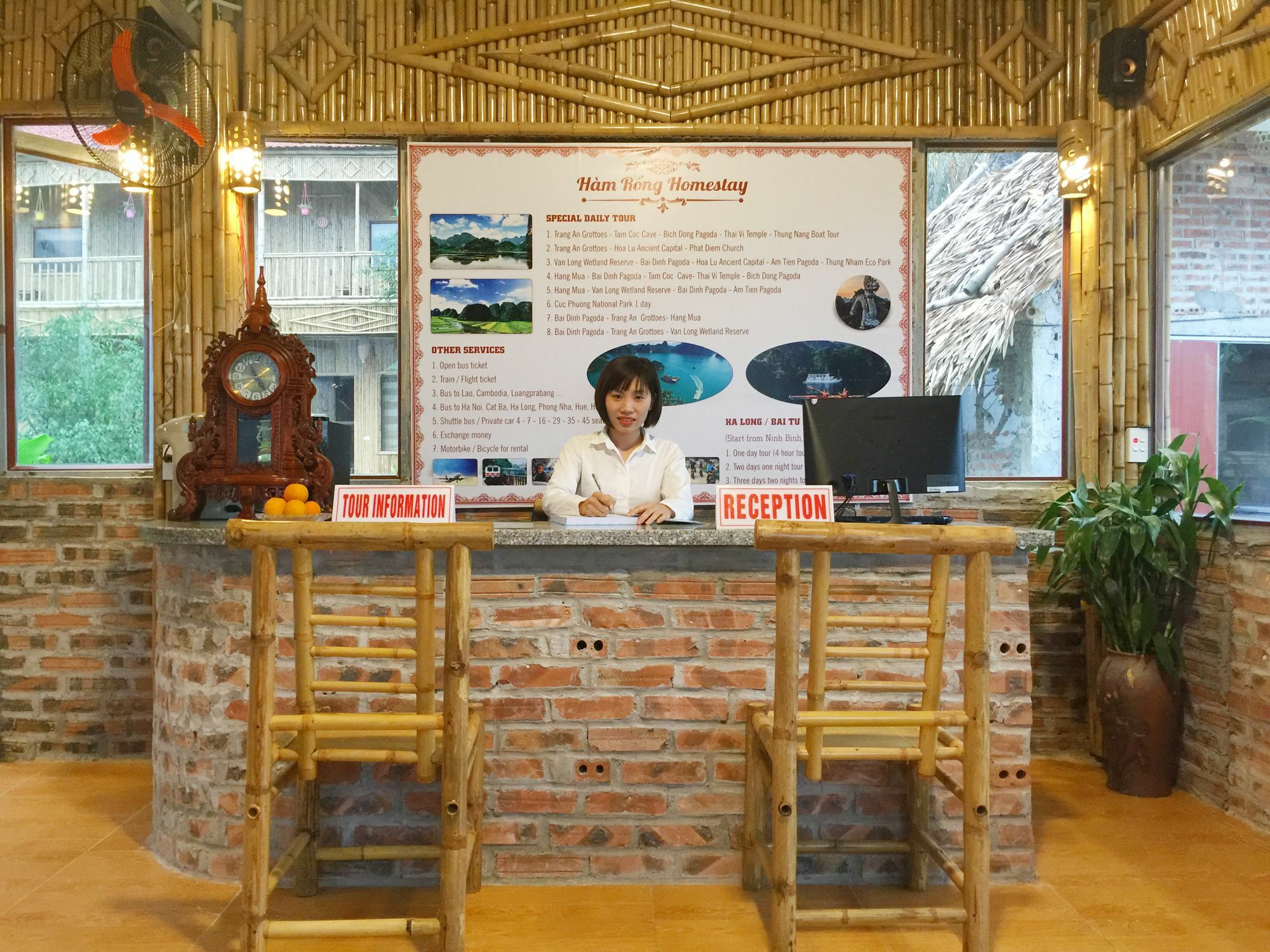 Ham Rong Homestay Нин Бин Екстериор снимка